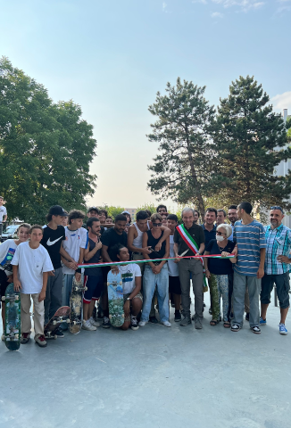 Inaugurata ufficialmente la pista da skate di Bra