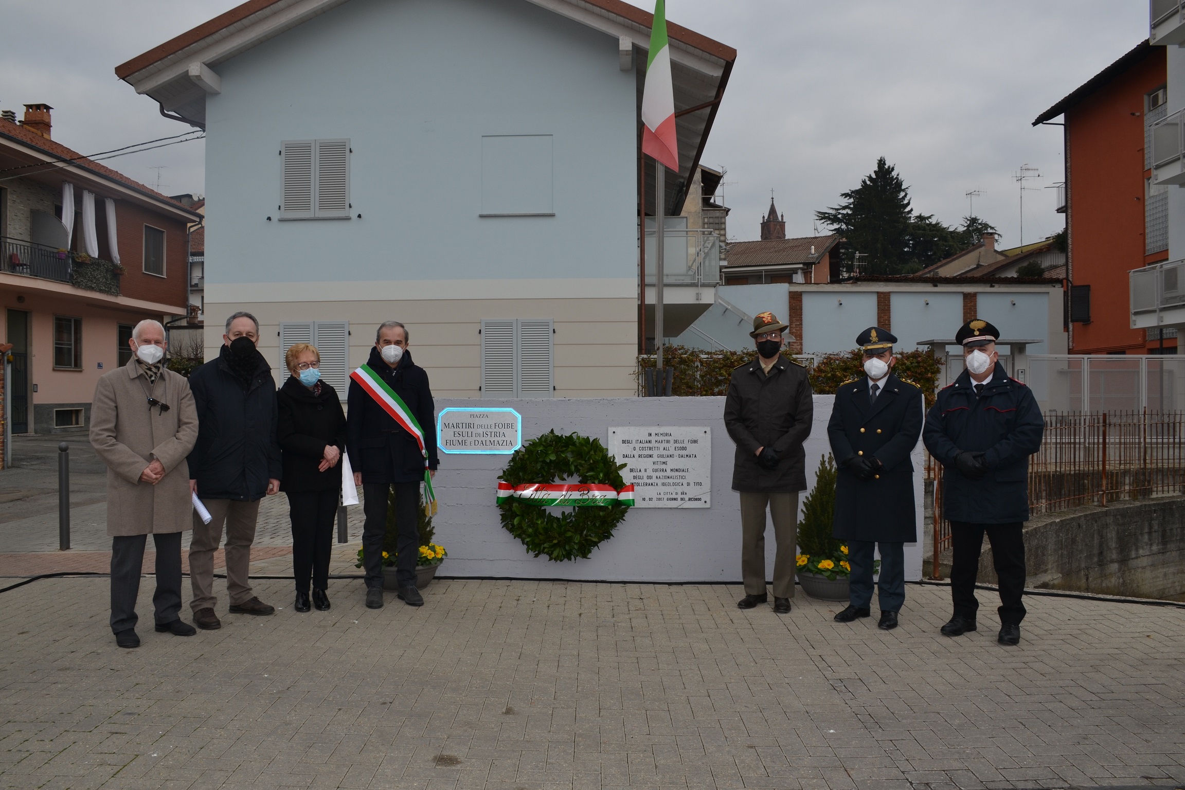 Bra ha commemorato il “Giorno del ricordo”