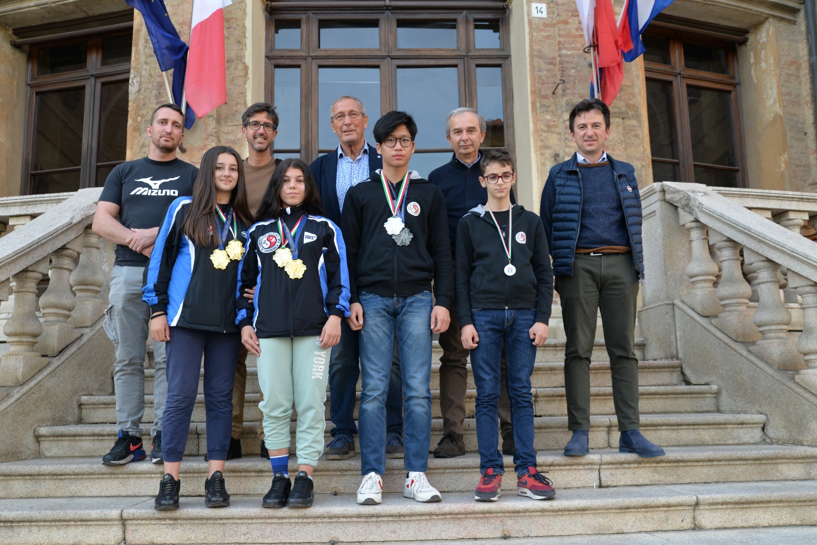 I campioni del Centro Judo Bra ricevuti in Municipio