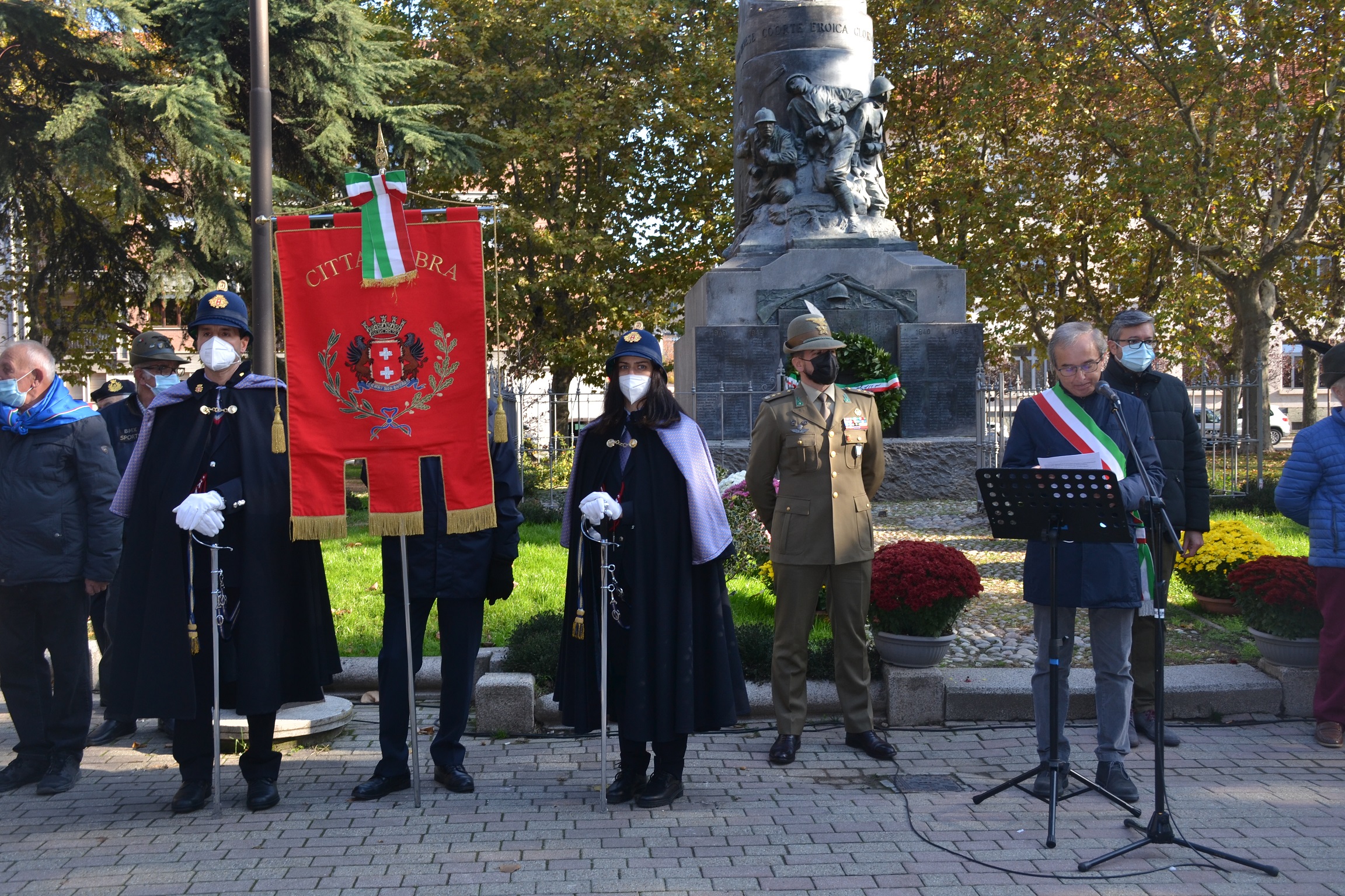 Le celebrazioni per il 4 Novembre a Bra