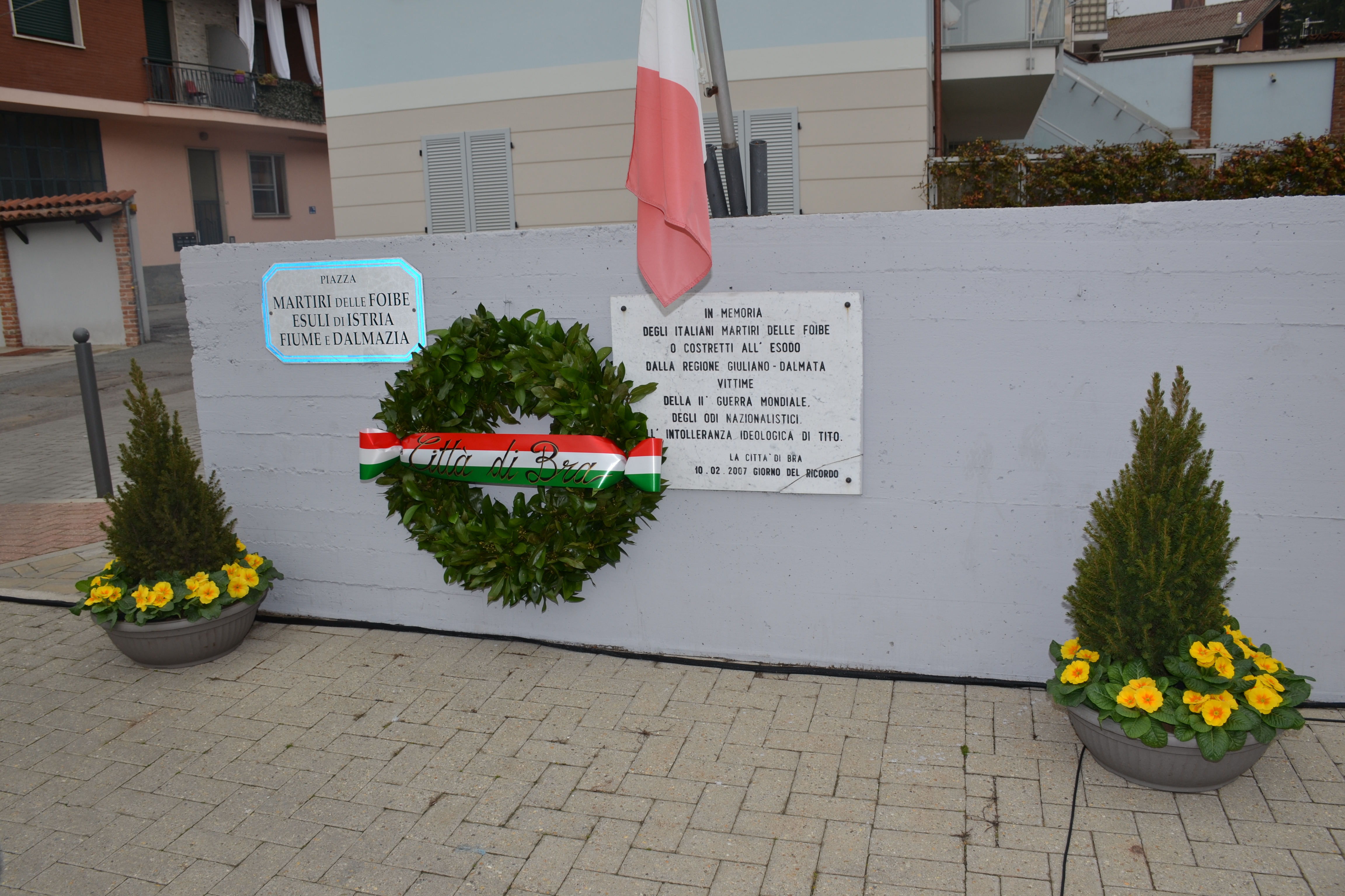 10 febbraio: Bra ricorda le vittime delle foibe