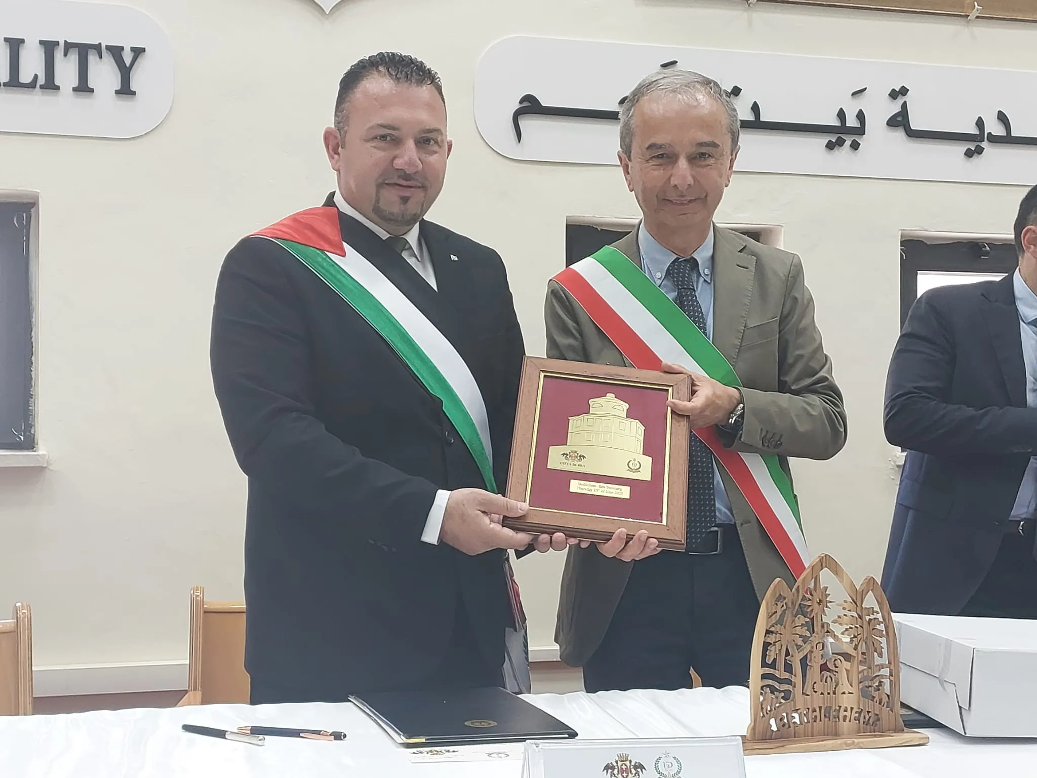 Bra e Betlemme sono città gemellate