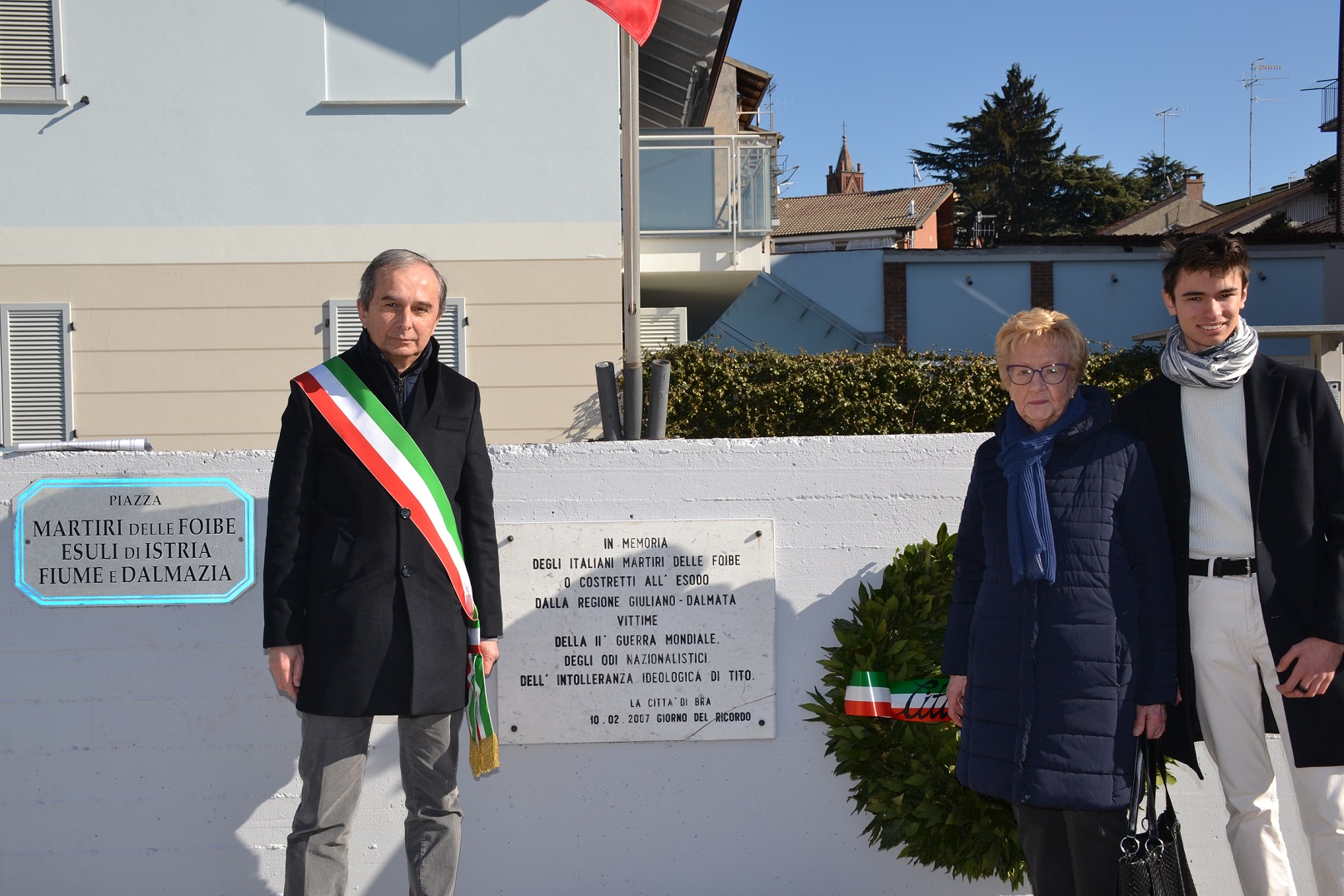 A Bra commemorazioni per il “Giorno del ricordo”