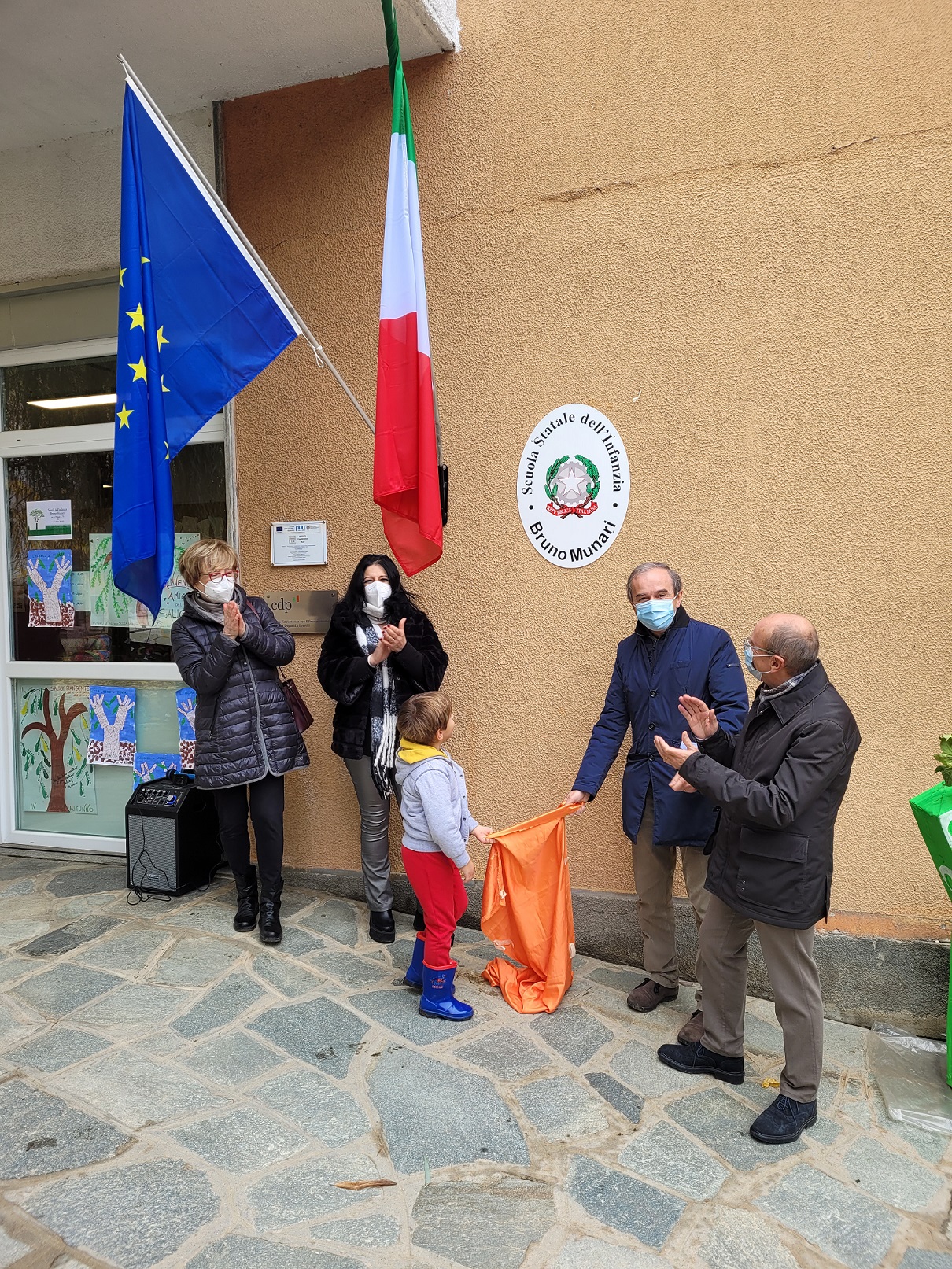 Intitolata a Bruno Munari la scuola di zona Montecatini