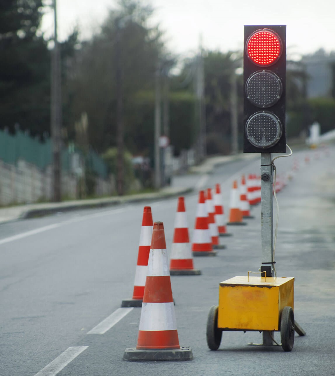 L’Anas riasfalta la discesa degli Orti in notturna. Senso unico alternato