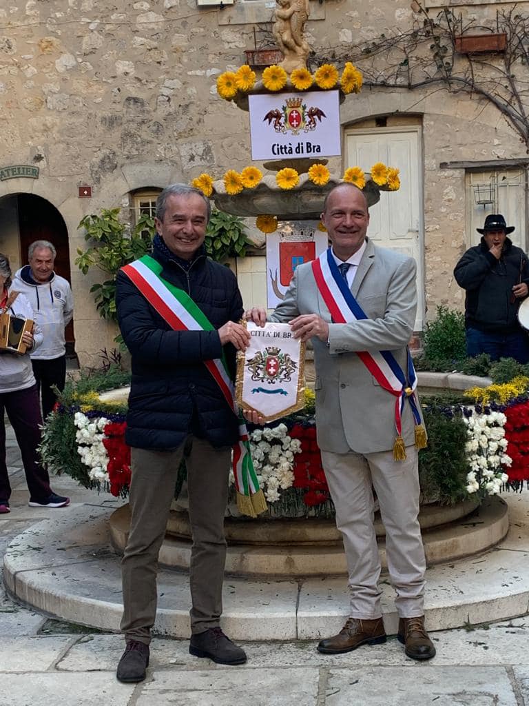 L’Amministrazione comunale di Bra ospite a Tourrettes-sur-loup