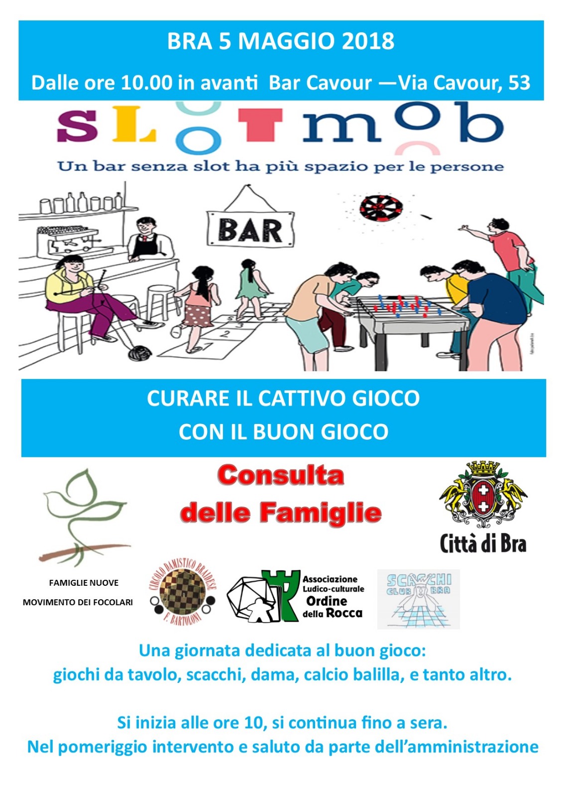 Famiglie in festa a Bra: il programma di maggio