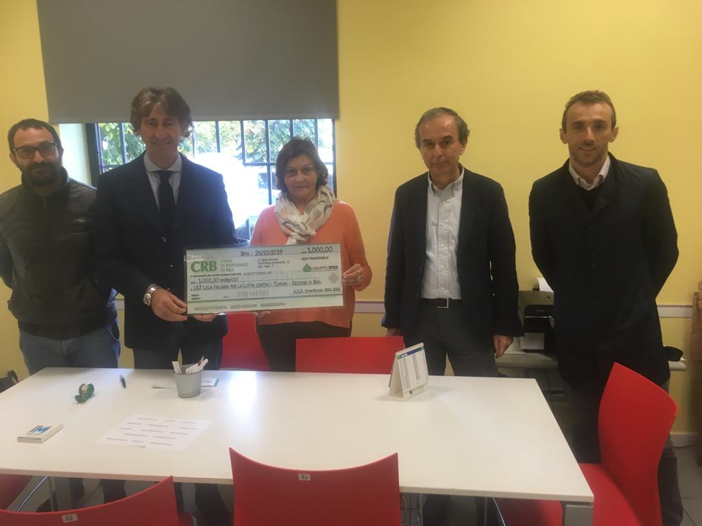 Sport e solidarietà: la Bra-Bra sostiene la Lega Lotta Tumori