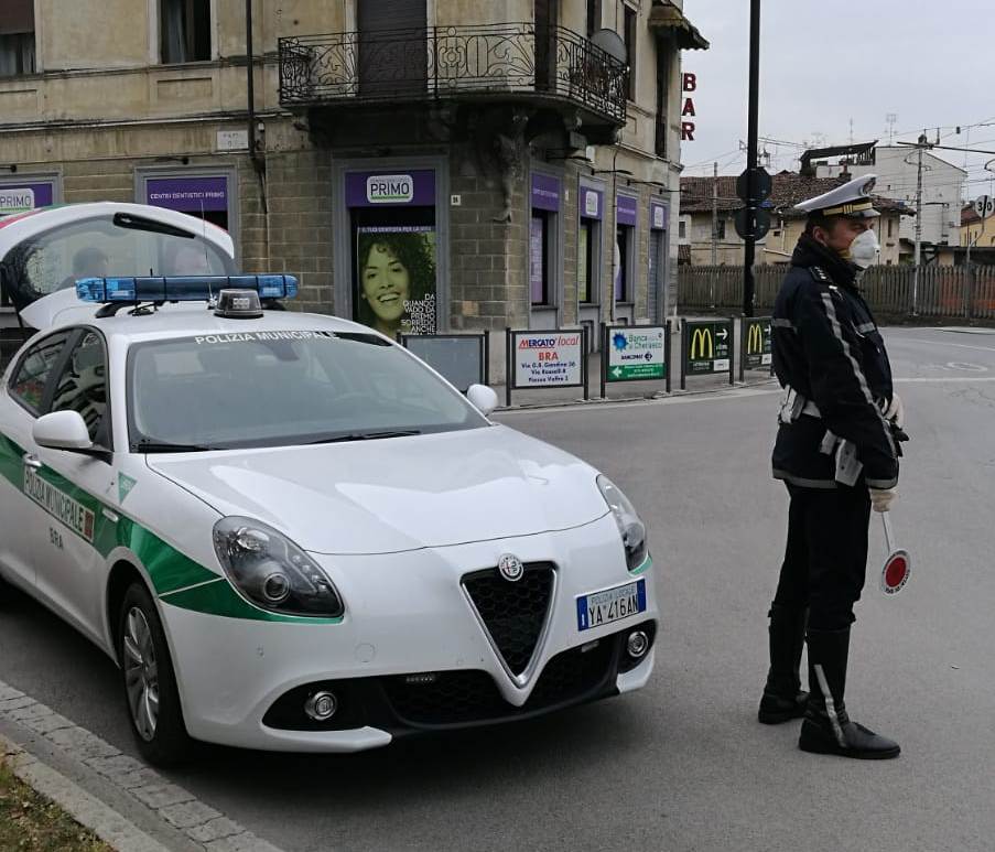 La Polizia municipale controlla il territorio anche dall’alto