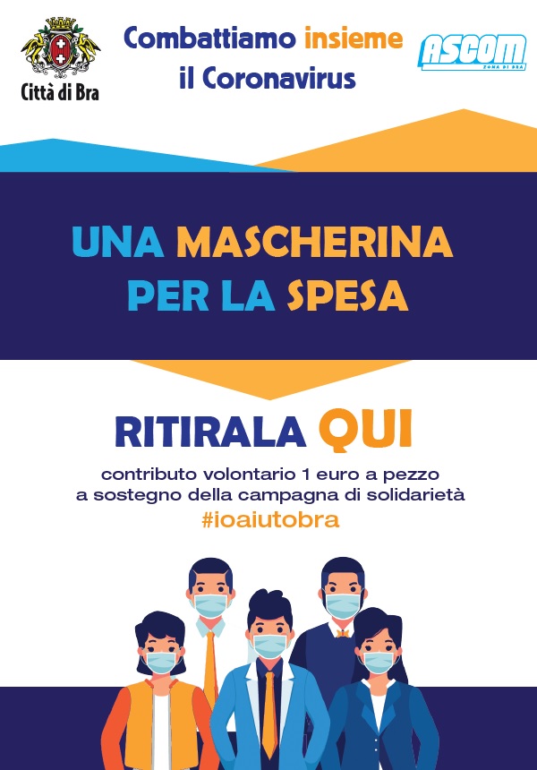  Al via a Bra “Una mascherina per la spesa”