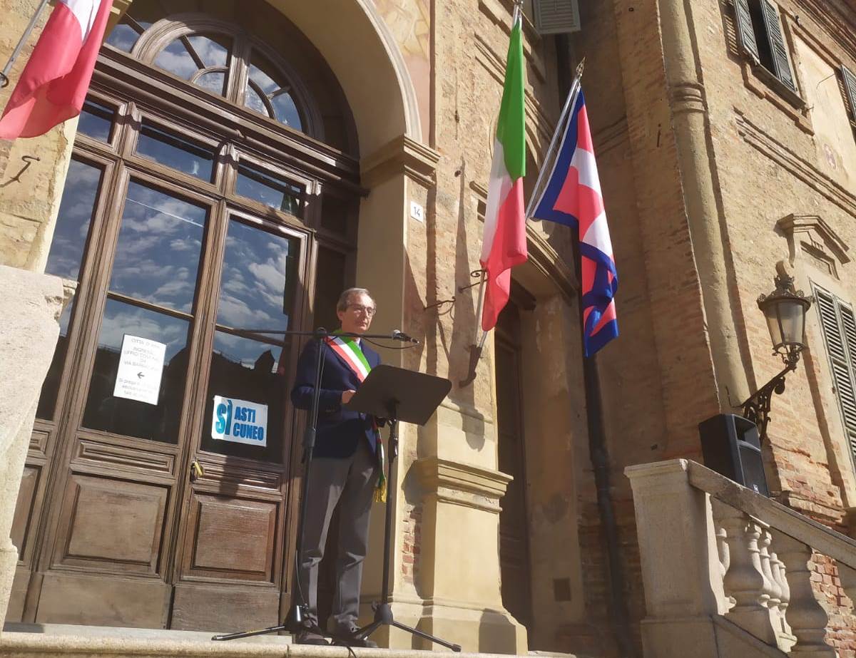 Il coronavirus non ferma il 25 aprile di Bra