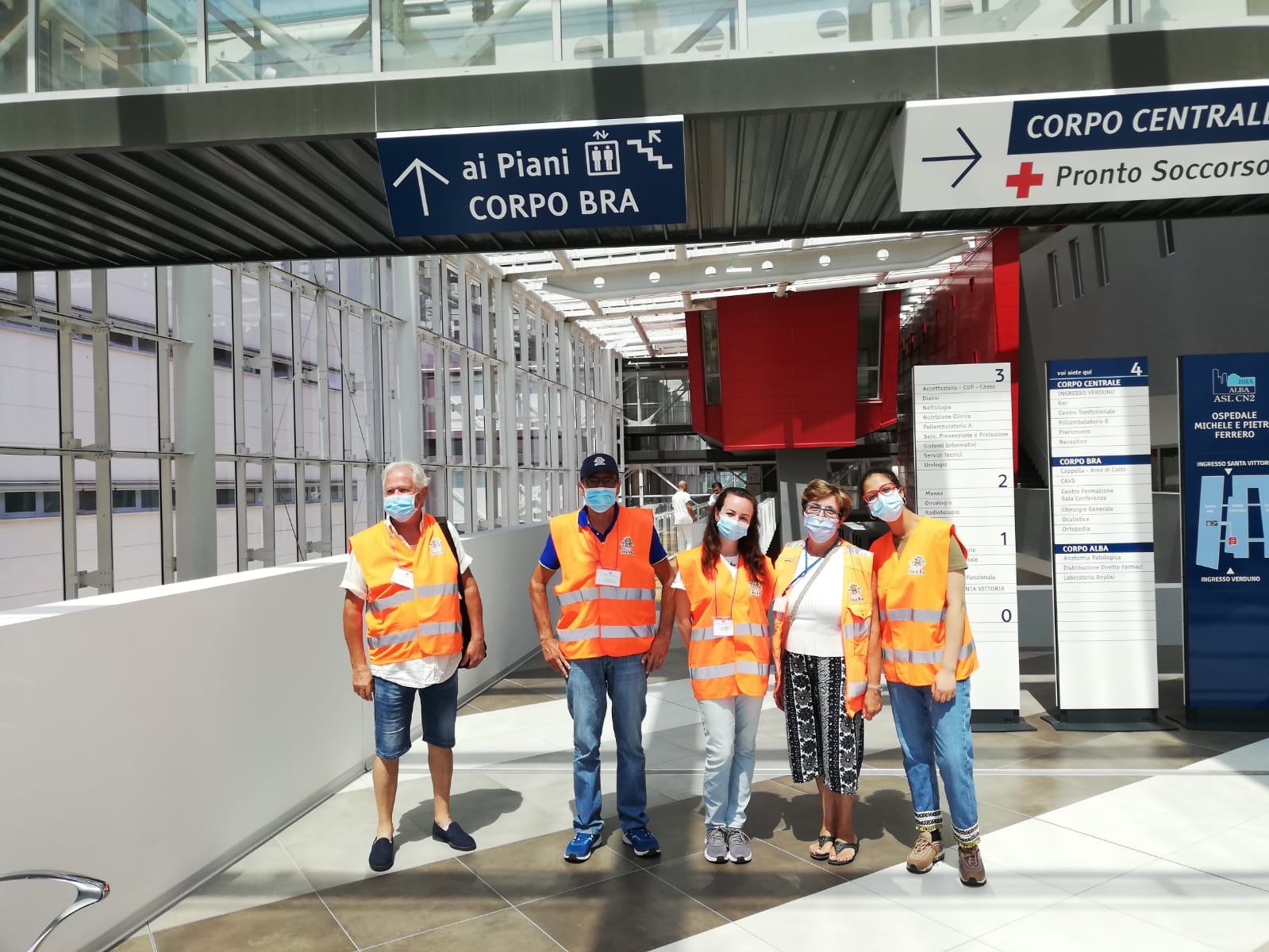 La Giunta ringrazia i Volontari civici di Bra