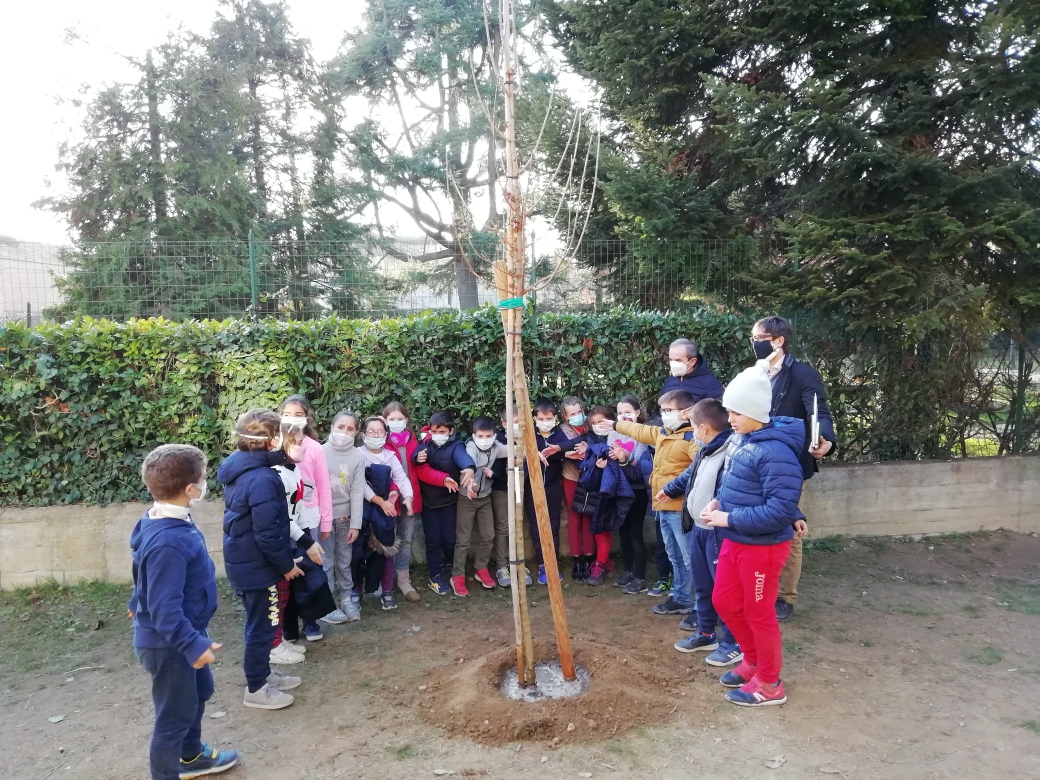 Cerimonia a Pollenzo per la Giornata degli Alberi