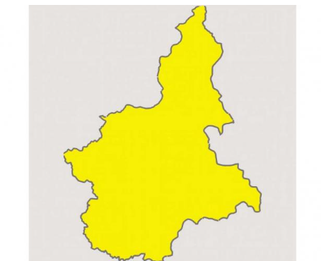 Il Piemonte si conferma in zona gialla