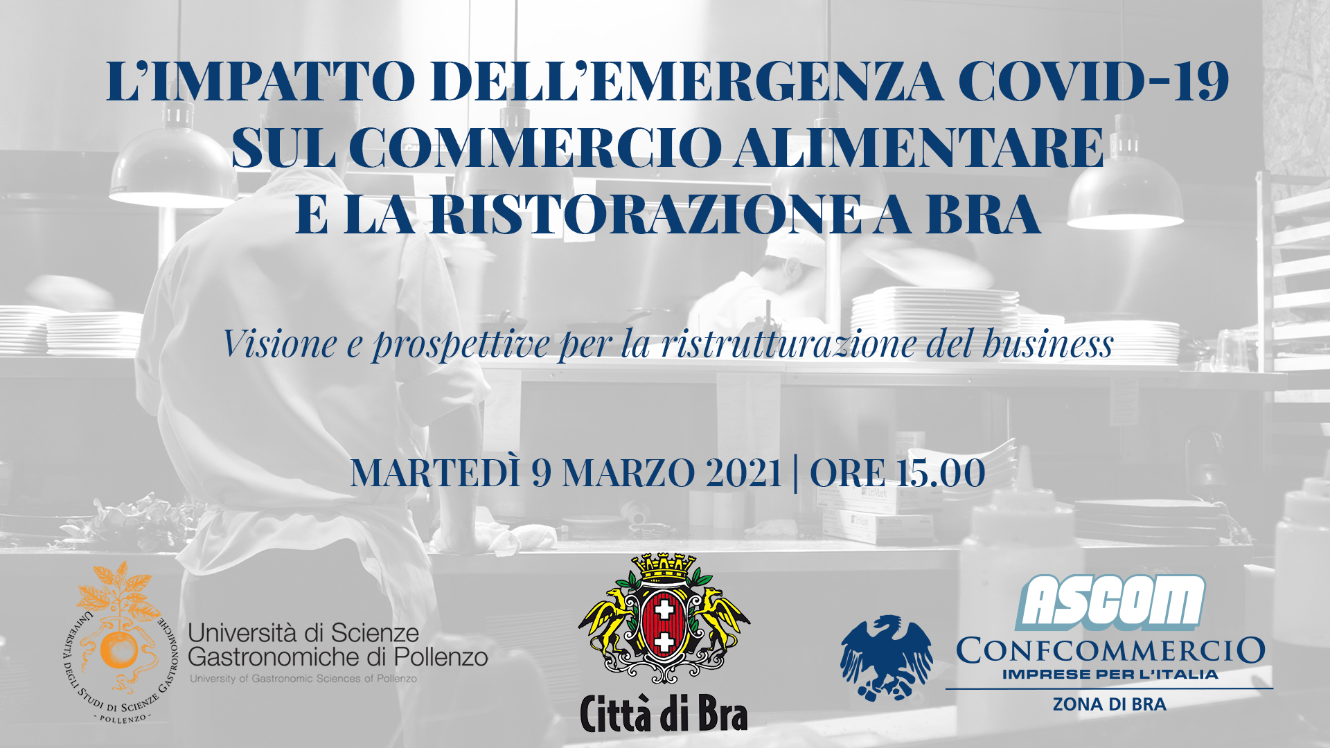 L’impatto dell’emergenza Covid-19  sul commercio alimentare e la ristorazione a Bra