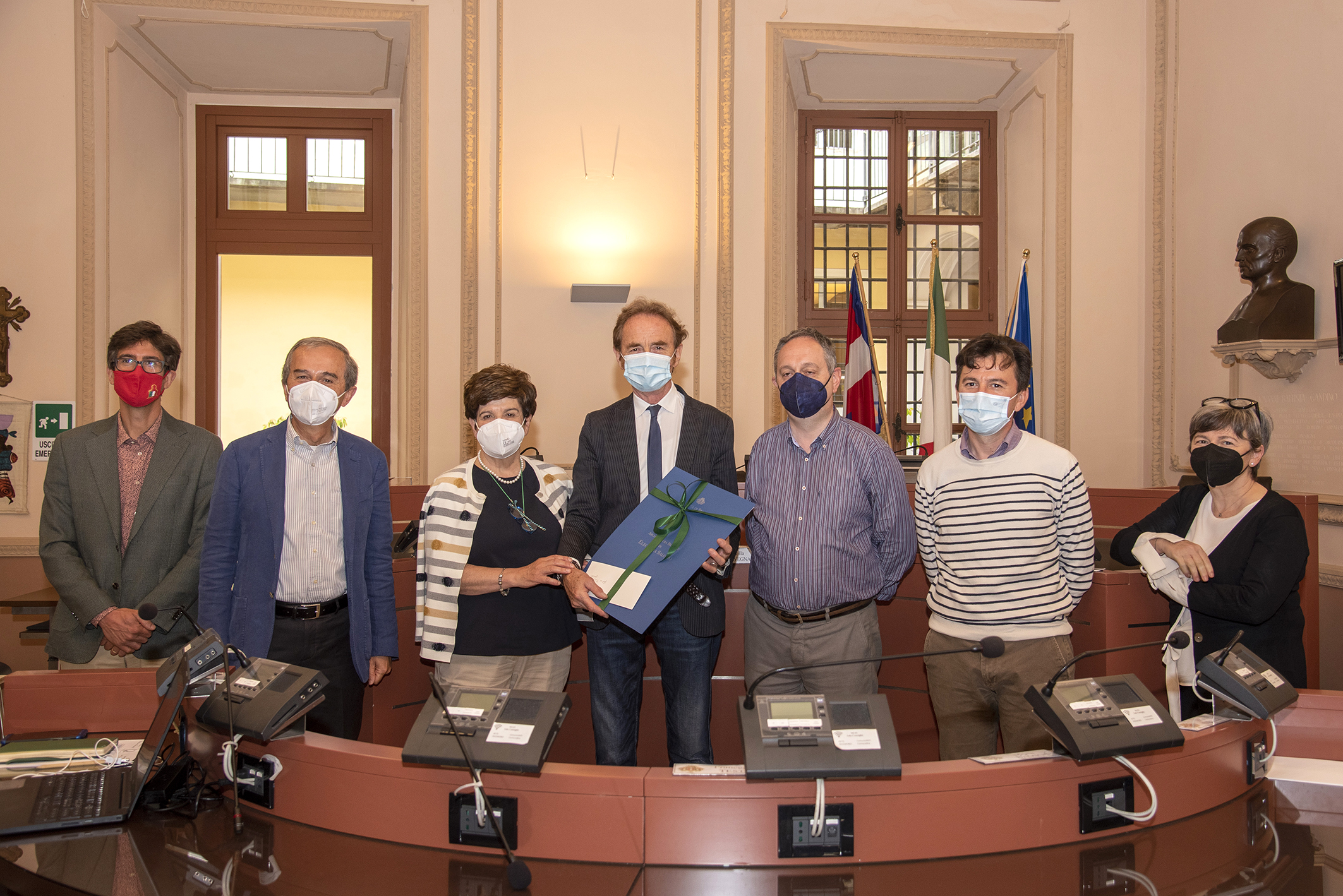 La Giunta di Bra saluta il fotografo Tino Gerbaldo